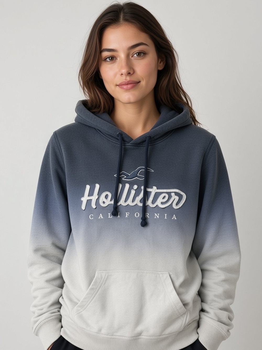 Hollister Ombre Hoodie Size medium